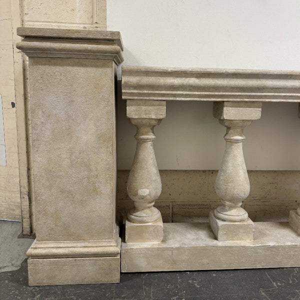 Balustrades end posts