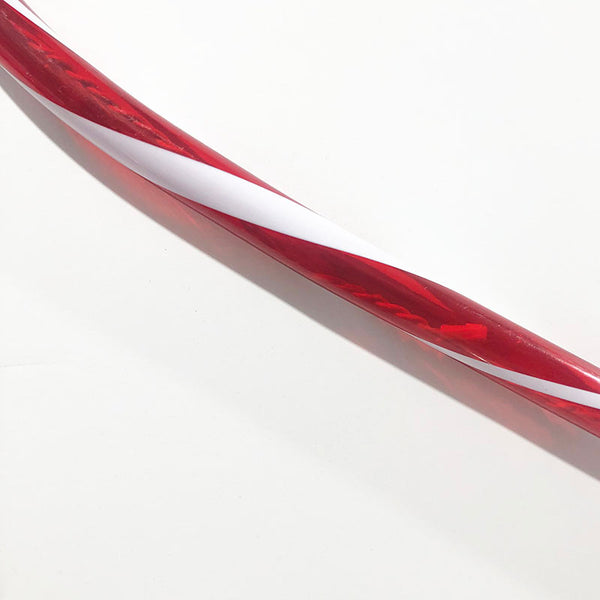 Oversized Candy Cane Red