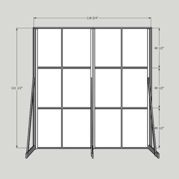 Cinder Block Wall 10 X 10