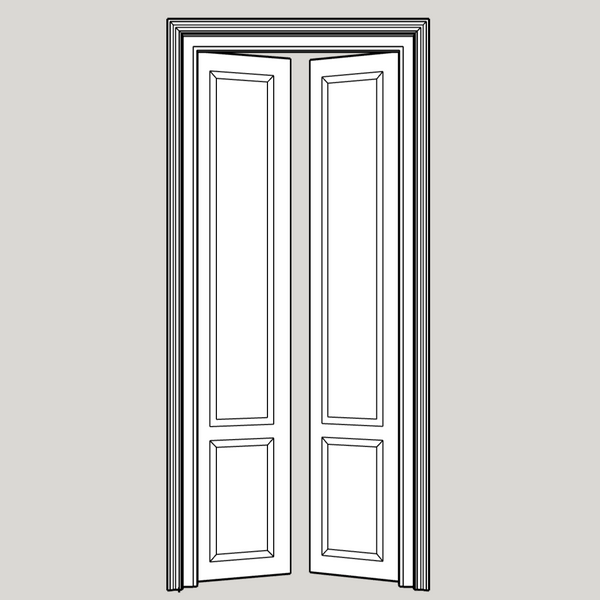 white double Doors