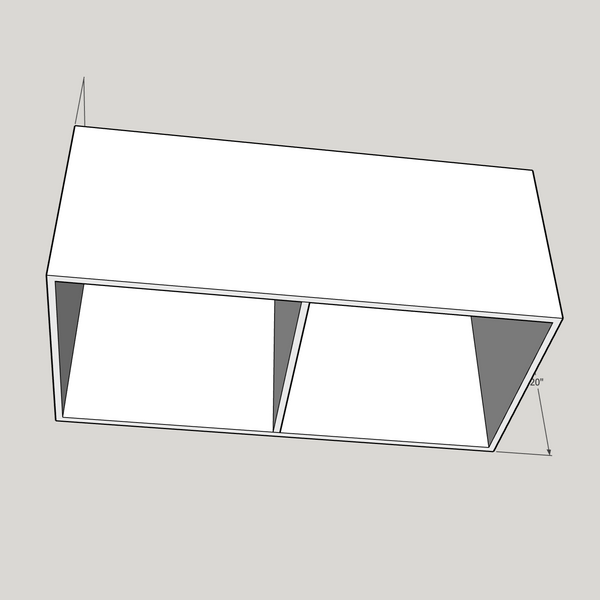 Stucco Box 48 x 24 x 20