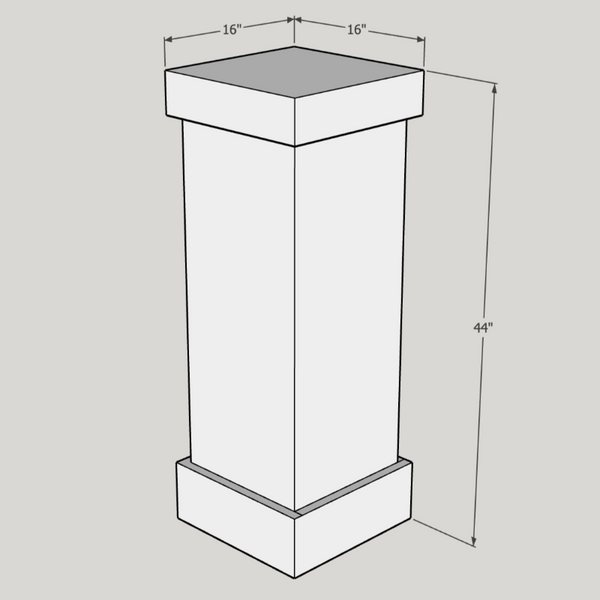 Balustrades end posts