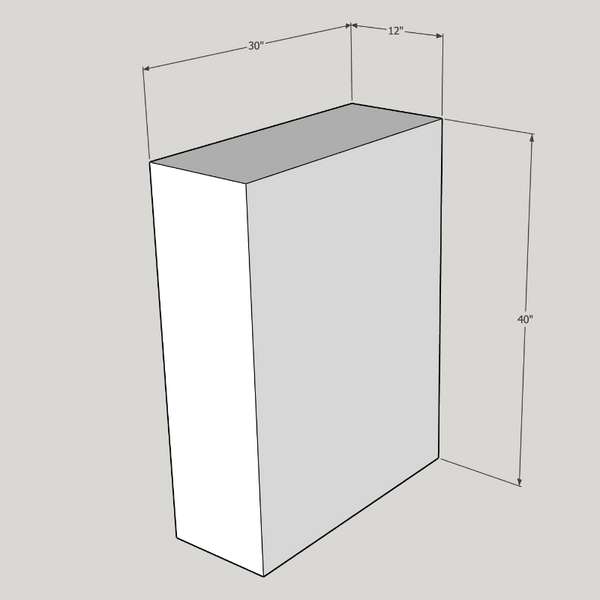 Box 40 x 30 x 12