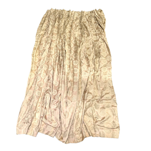 Pink Skoures Damask Curtain 104L x 52W