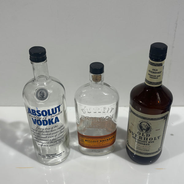 Bar Set Liquor Bottles 2