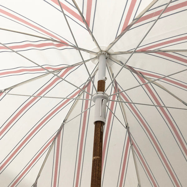 Beach Umbrella Red Stripe Thin