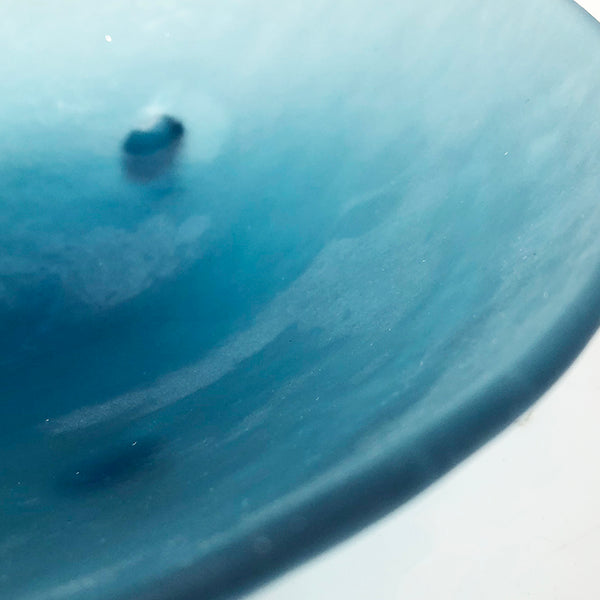 Glass Blue Bowl