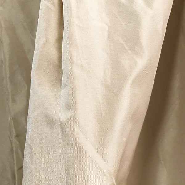 Cream Silk Curtain 35W x 131L