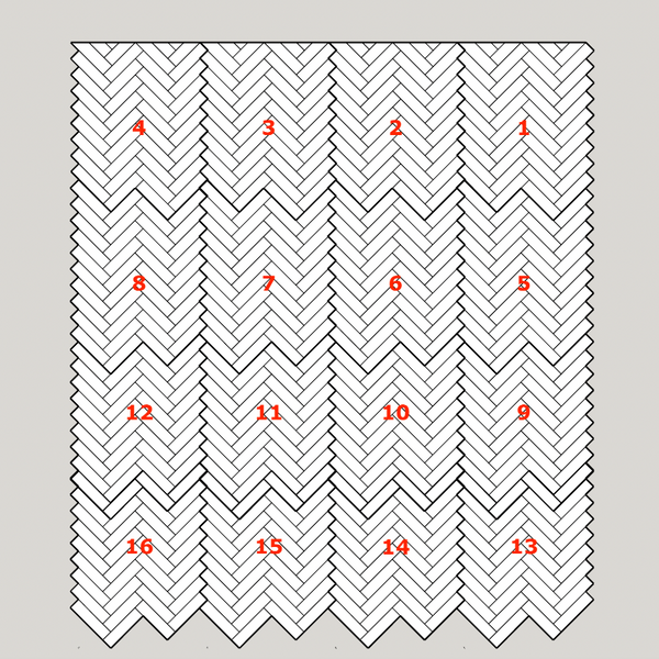 Floor 17 Herringbone