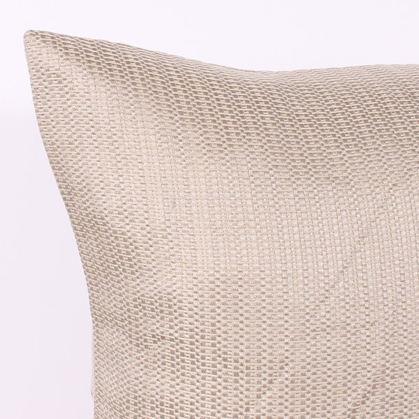 Tan 20 x 20 Woven Pillow