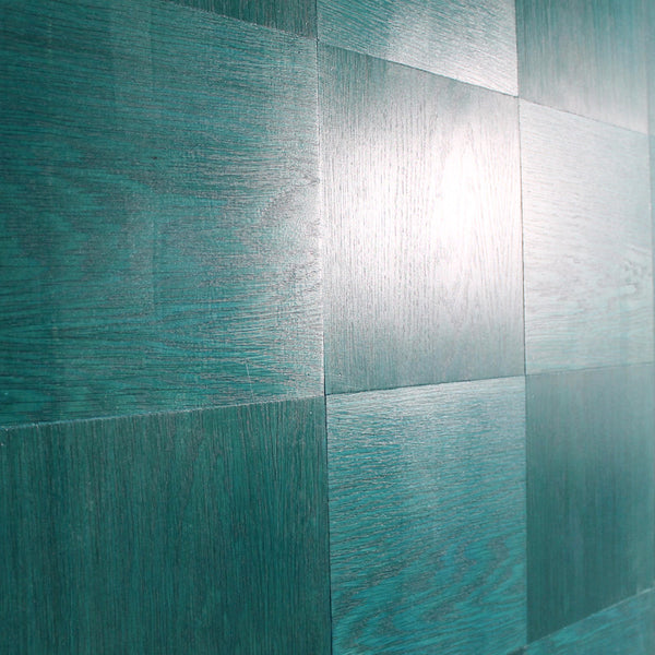 Dark Jade Squared Wall