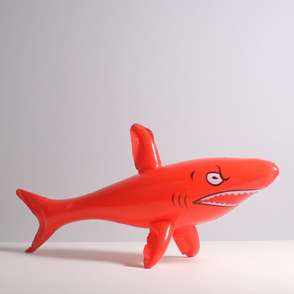 Inflatable Shark Red Large