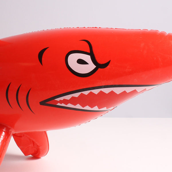 Inflatable Shark Red Large