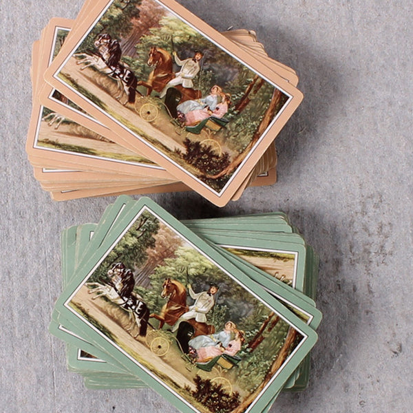 Card Deck Horse Carrriage