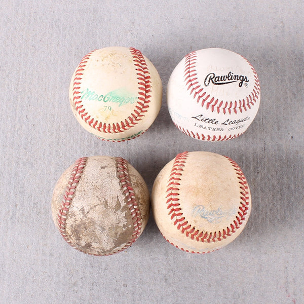 Baseballs Worn Set