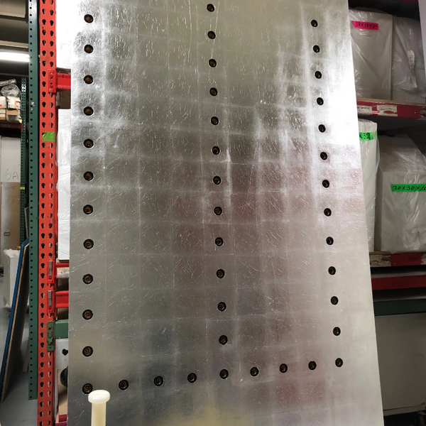 Silver Leaf Wall 10 x 15