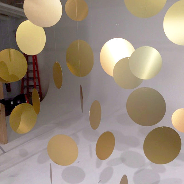 Floating Dots Gold