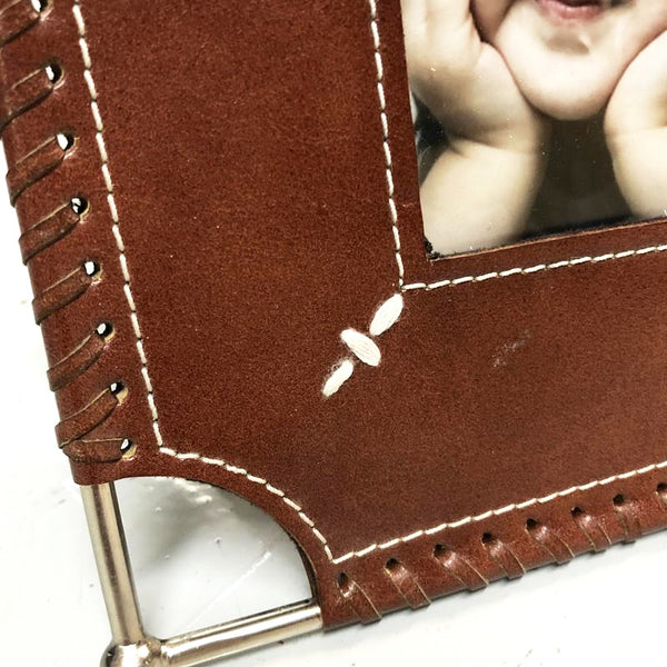 Picture Frame Leather Rim