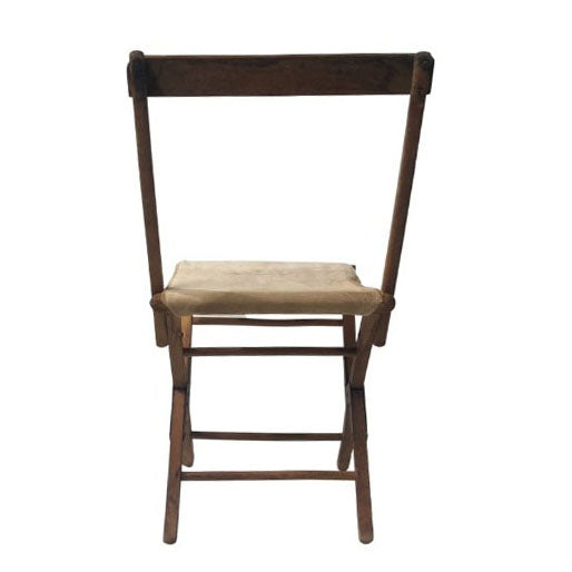 Folding Wood Canvas Chair