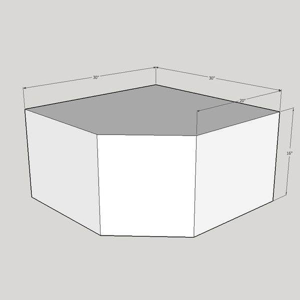 Diamond 30 x 30 x 16