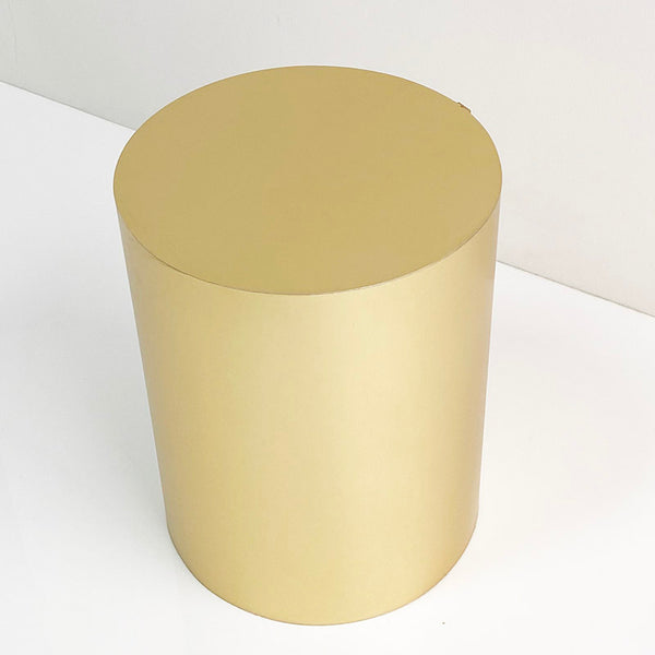 gold brushed cylinder 18 x 14