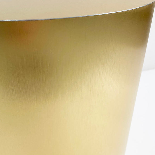 gold brushed cylinder 18 x 14