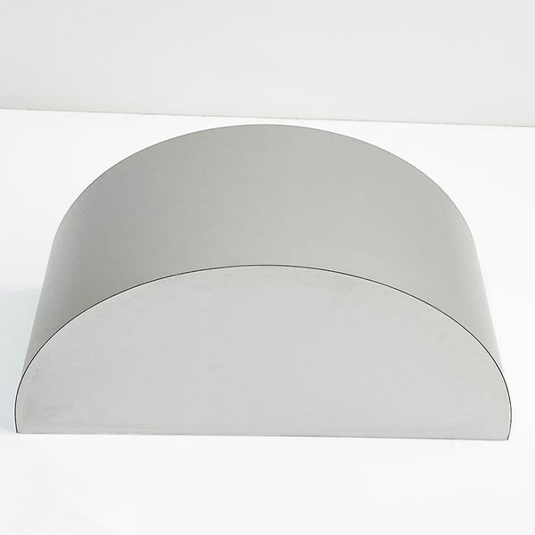 brushed silver 27 x 13 x 11