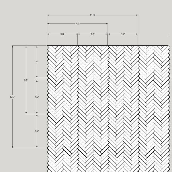 Floor 17 Herringbone