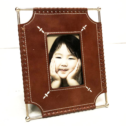 Picture Frame Leather Rim