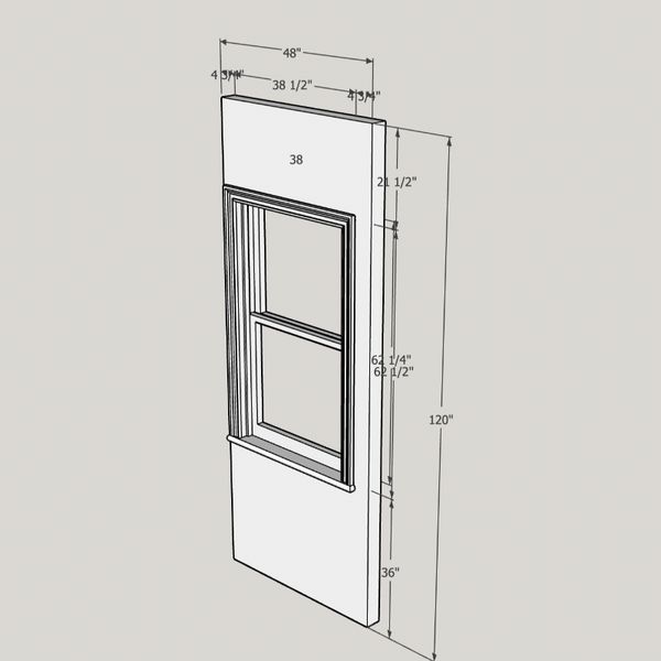 Wall 10ft x 4ft for WD03