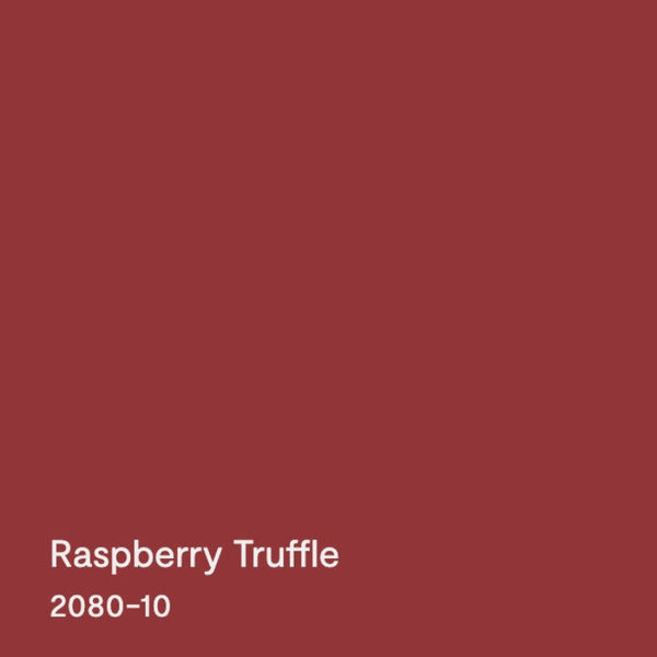 Raspberry Truffle lino 12 x 10