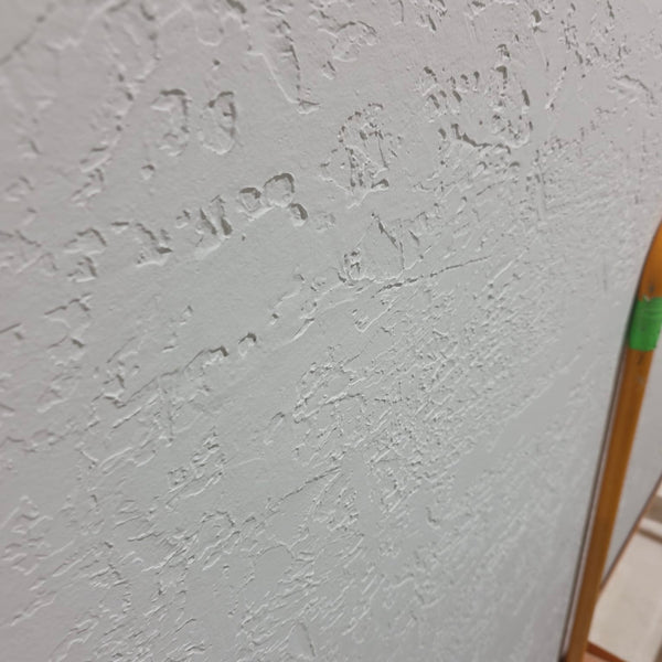 Stucco Wall 8ft x 4ft White