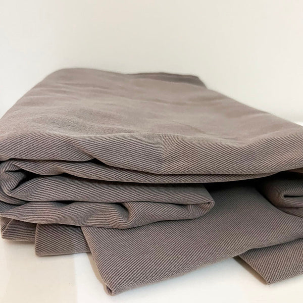 Curtains Cream Ribbed 50 x 96