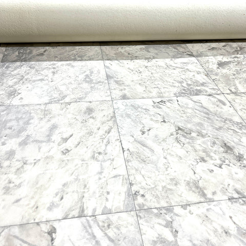 Faux Marble Tile Floor