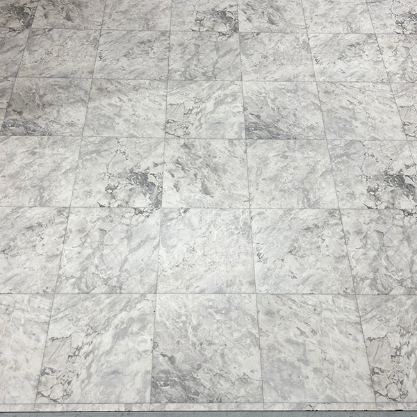 Faux Marble Tile Floor