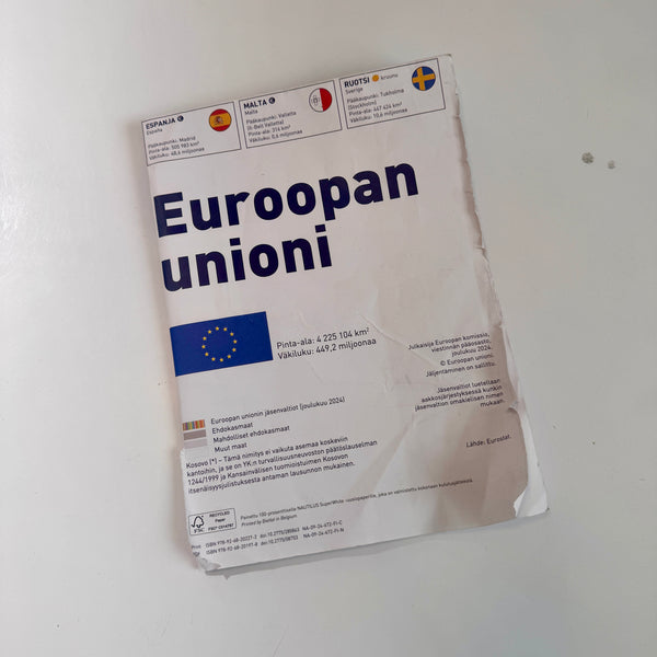 Map Euroopan Unioni