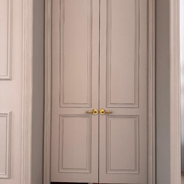 Gray double Doors