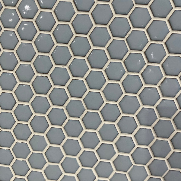 Tile Blue Hex 4 x 4