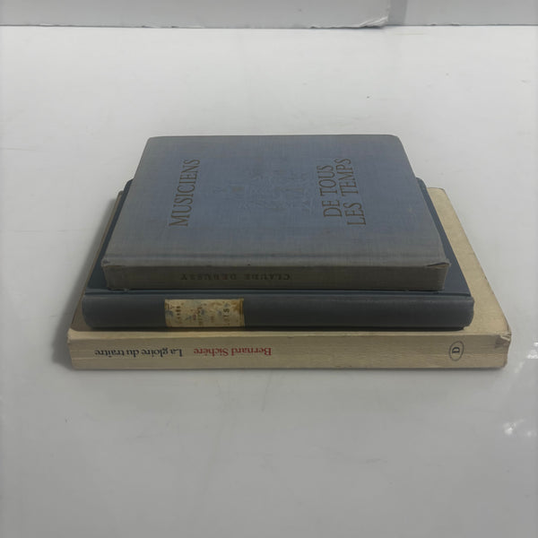 Book Stack French Vintage