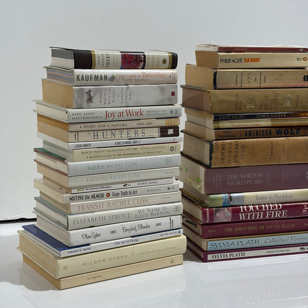 Books Stack Mixed Library