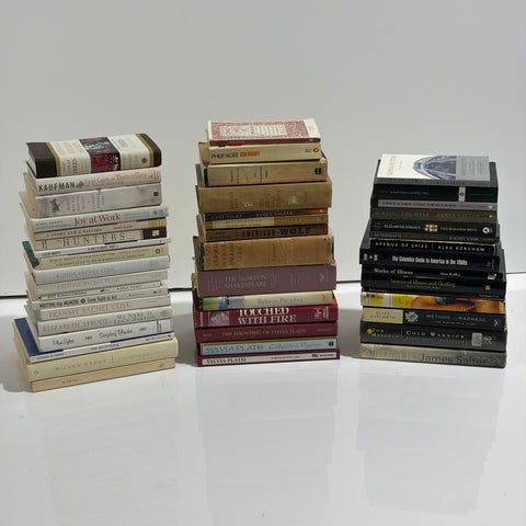 Books Stack Mixed Library