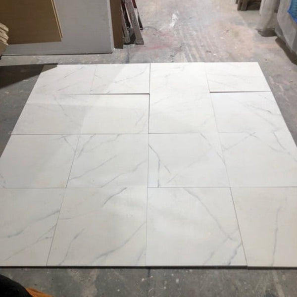 Marble faux floor tiles 24 x 24