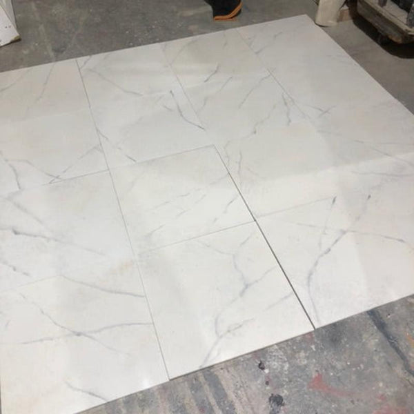 Marble faux floor tiles 24 x 24