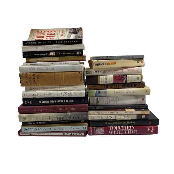 Books Stack Mixed Library