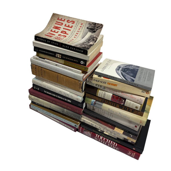 Books Stack Mixed Library