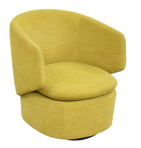 Yellow Swivel Chair