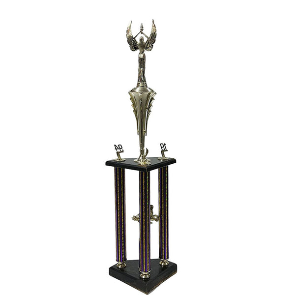 Trophy Purple Dirt Bike