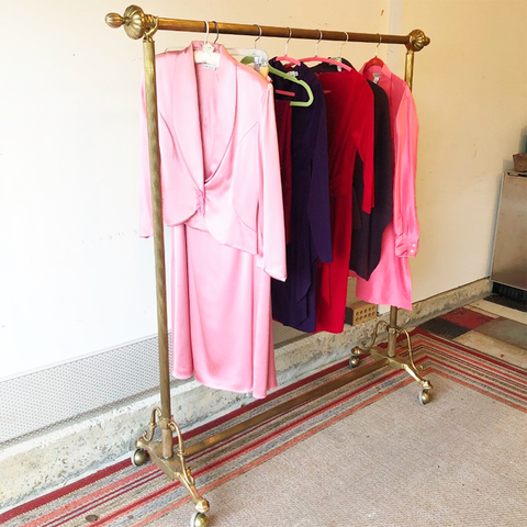 Clothing Rack Gold | Tip Top Props Clothing Rack Gold | Tip Top Props