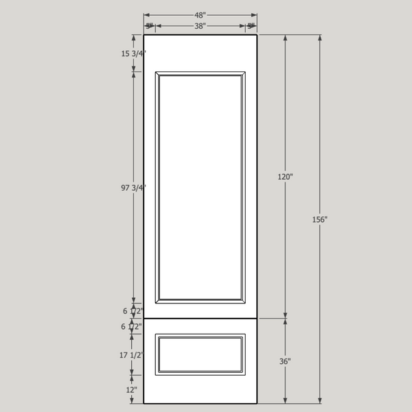 Panel Wall 13 x 4