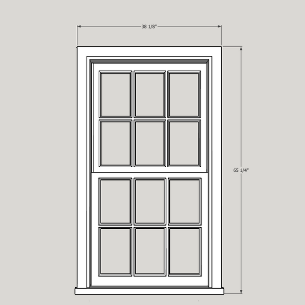 Window 04 (38w x 65h) x two